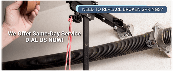 Broken Garage Door Spring Westwood NJ
