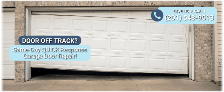 Garage Door Off Track In Westwood NJ